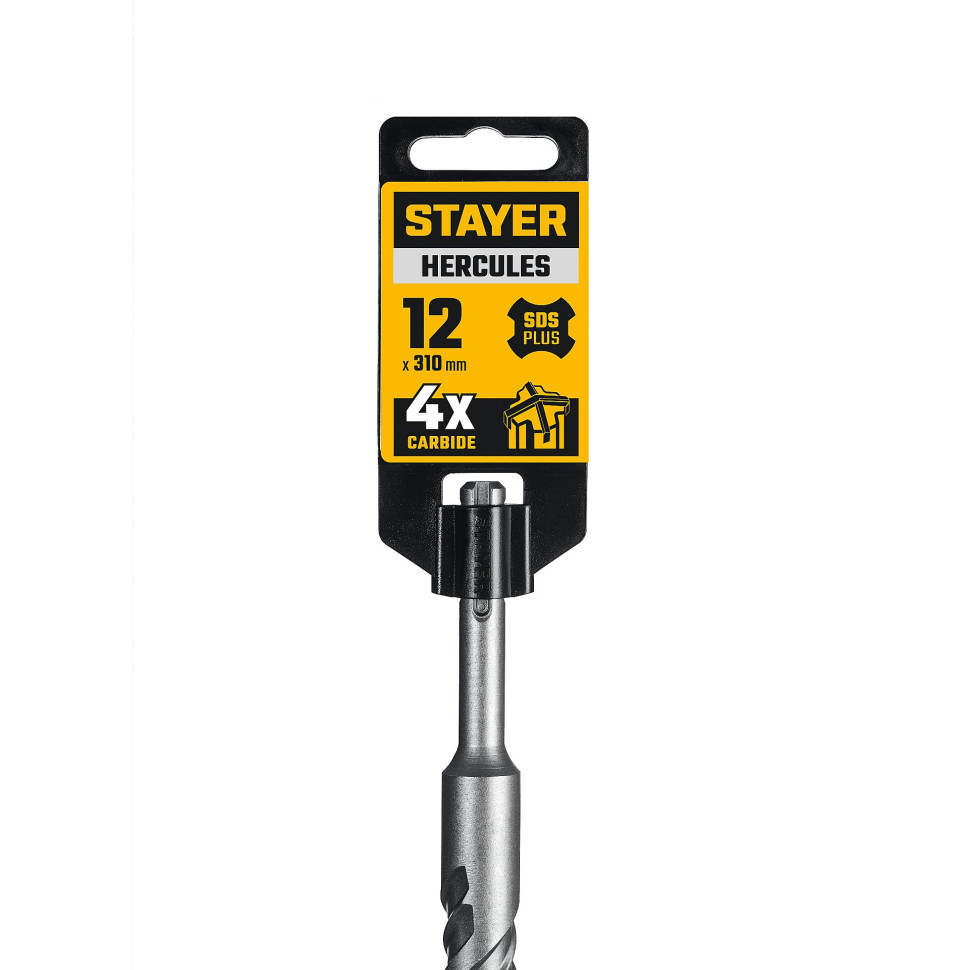 STAYER HERCULES-4Х 12x310 мм, SDS-plus бур (29290-310-12)