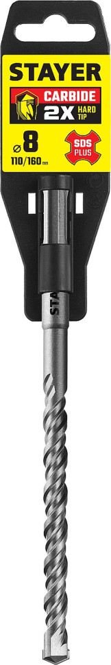 STAYER 8 x 160 мм, SDS-plus бур, Professional (2930-160-08)