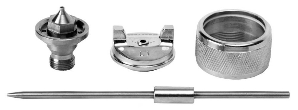 KRAFTOOL d 1.7 мм, сменный комплект к краскопультам 6567 (06567-S-1.7)