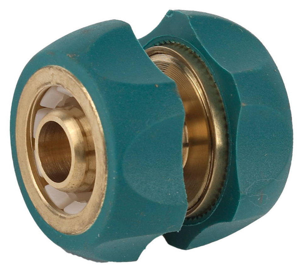 RACO PROFI-PLUS, 1/2″, из латуни с TPR, для шланга, ремонтная муфта (4244-55118B)