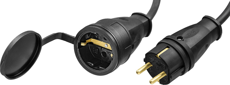 STAYER RC-315, КГ, 3 x 1.5 мм2, 10 м, 3700 Вт, IP44, силовой удлинитель-шнур (55026-10)