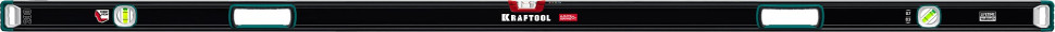 KRAFTOOL A-RATE CONTROL, 2000 мм, точность 0.3 мм/м, с инновационным зеркальным глазком, сверхпрочный уровень (34986-200)
