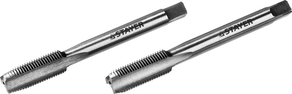 STAYER M10 х 1.0 2 шт, комплект метчиков (28025-10-1.0-H2)