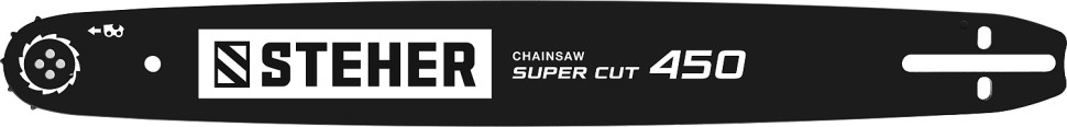 STEHER type B, шаг 0.325″, паз 1.5 мм, 45 см, шина для бензопил (75202-45)