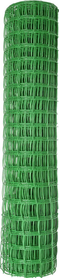 GRINDA 1 x 10 м, ячейка квадрат 50 х 50 мм, зеленая, садовая решетка (422275)