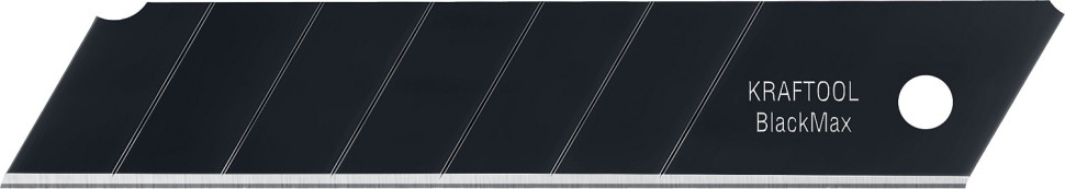 KRAFTOOL BLACK MAX, 25 мм, 5 шт, сегментированные лезвия (09602-25-S5)