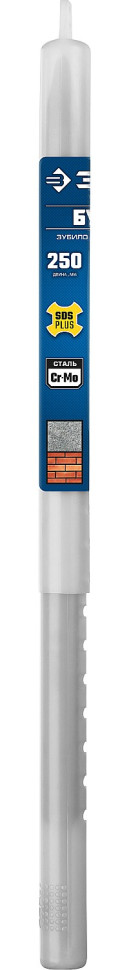 ЗУБР БУРАН, 250 мм, SDS-Plus, пикообразное зубило, Профессионал (29361-00-250)