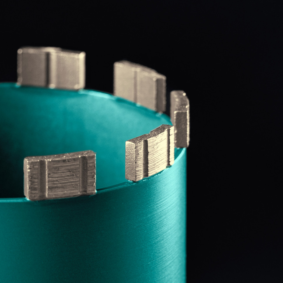 KRAFTOOL DIAMOND 102 мм (450 мм, 1 1/4″, лазерная сварка, сухое сверление с микроударом), алмазная коронка по железобетону (29825-102)