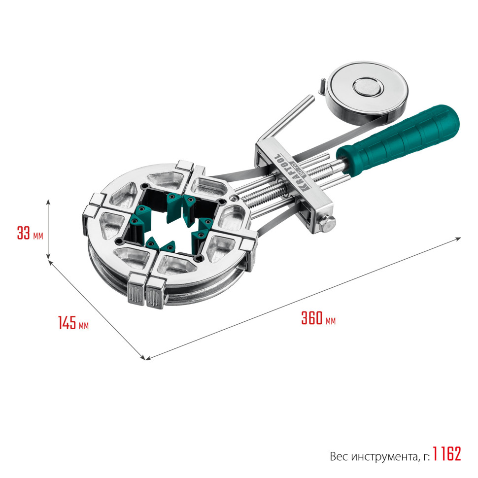 KRAFTOOL ВС-70, 7 м, ременная струбцина (32207-2)