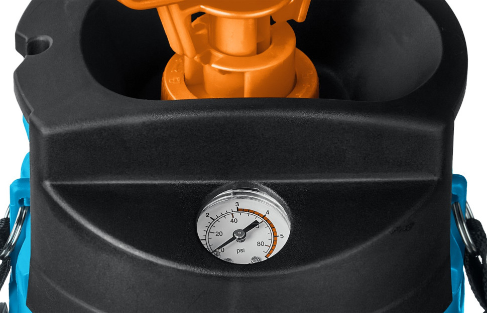 GRINDA PT-5, 5 л, с широкой горловиной, упоры для ног, переносной опрыскиватель, PROLine (8-425155)