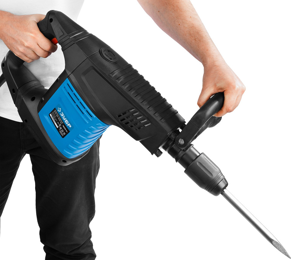 ЗУБР 25 Дж, 1500 Вт, АВТ, отбойный молоток SDS-Max, Профессионал (ЗММ-25-1500 ЭВК)