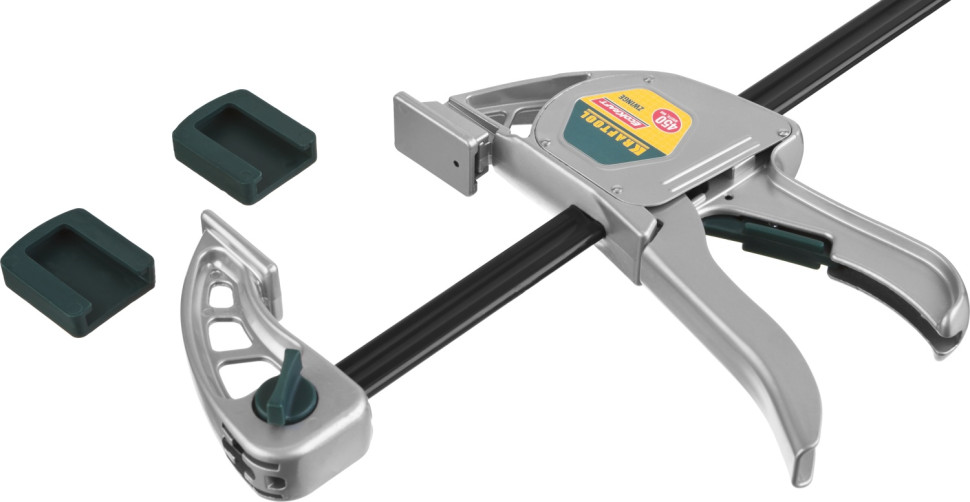 KRAFTOOL Ecokraft, 450 х 80 мм, пистолетная струбцина (32228-45)