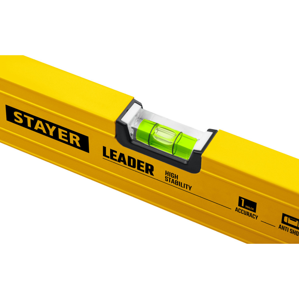 STAYER LEADER, 1500 мм, усиленный профиль, уровень с поворотным глазком (3466-150)