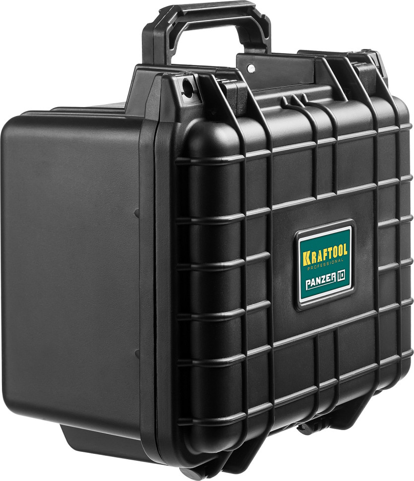KRAFTOOL PANZER-10, 270 х 240 х 170 мм, (10″), IP55, ударопрочный пластиковый ящик (38251-10)