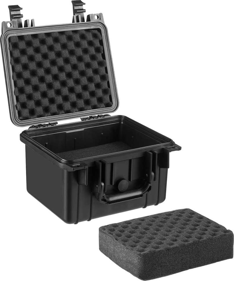 KRAFTOOL PANZER-10, 270 х 240 х 170 мм, (10″), IP55, ударопрочный пластиковый ящик (38251-10)