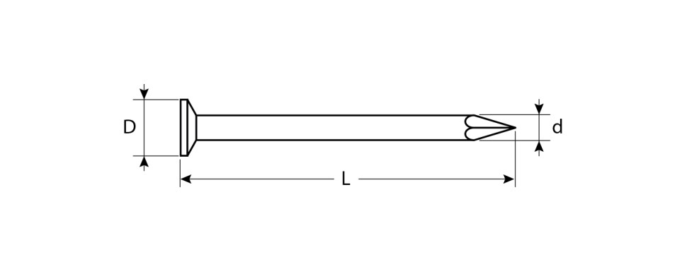 ЗУБР ГОСТ 4028-63, 80 x 3 мм, 5 кг, строительные гвозди (305010-30-080)