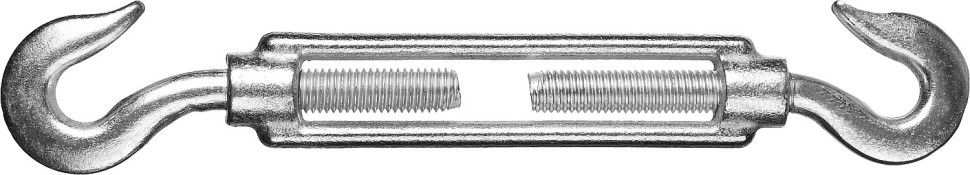 STAYER DIN 1480, М6, 15 шт, талреп крюк-крюк (30525-06)