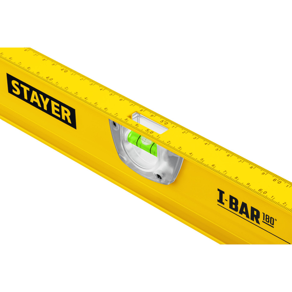 STAYER I-Bar 180˚, 2000 мм, двутавровый, уровень с поворотным глазком (3470-200)