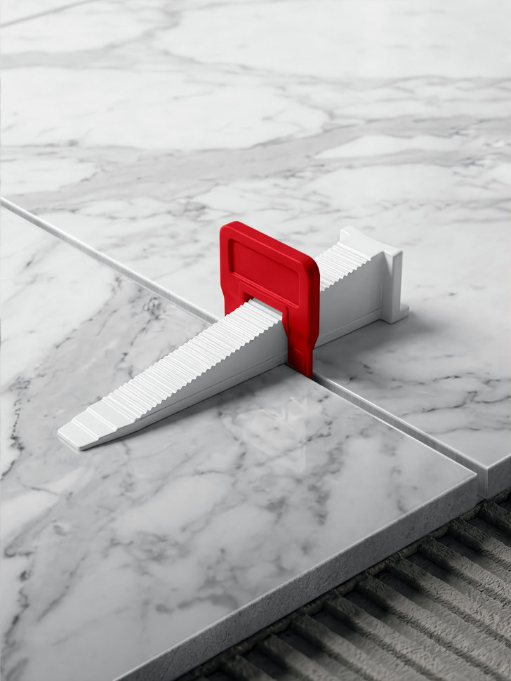 STAYER СВП TileFix, 0,5 мм, зажим, 500 шт, система выравнивания плитки ″ворота″ (33844-500)