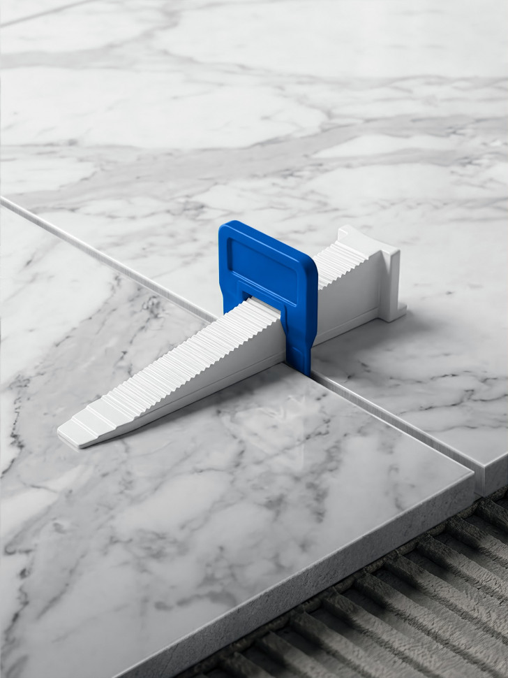 STAYER СВП TileFix, 1,0 мм, зажим, 100 шт, система выравнивания плитки ″ворота″ (33845-100)