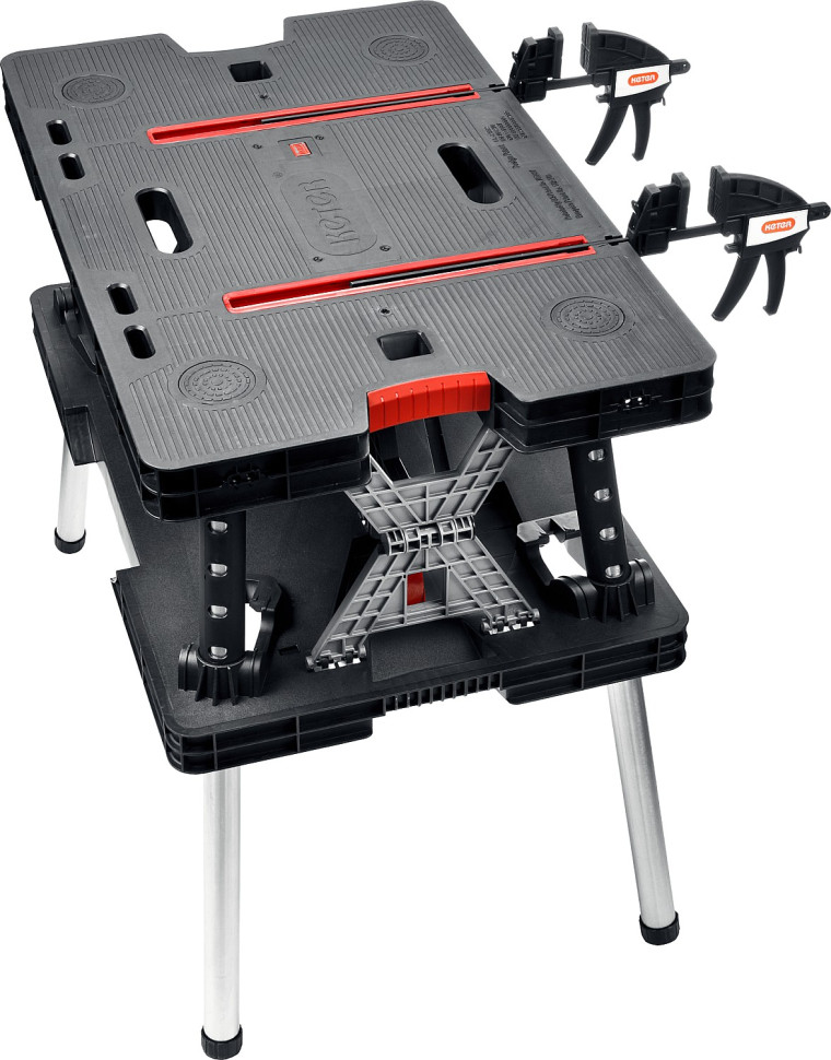 KETER FOLDING 850х550х755 мм, складной столярный верстак (38730)