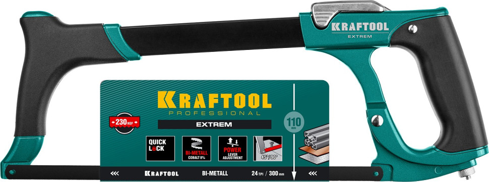 KRAFTOOL Extrem, ножовка по металлу (15802)