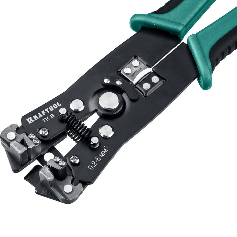 KRAFTOOL TK-6, 0.2 - 6 мм2, автоматический стриппер (22635)