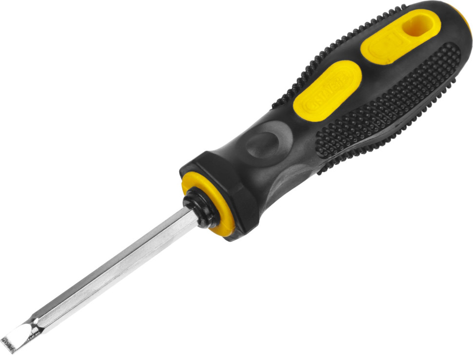 STAYER MAXFIX 70 мм переставная отвертка PH2/SL6
