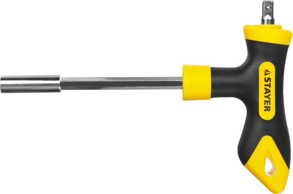 STAYER T-Compact-43, 43 предм., реверсивная отвертка с насадками (25084-H43)