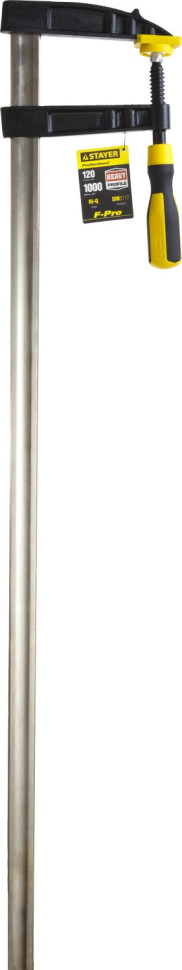 STAYER Hercules-F HF-80/12, 120 х 1000 мм, усиленная струбцина F, Professional (32095-120-1000)