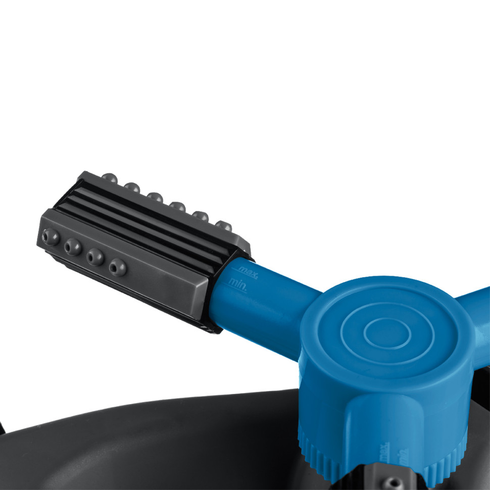 GRINDA RR-Pro, 3 сопла, на подставке с колёсиками, ударопрочный пластик, круговой распылитель, PROLine (429317)