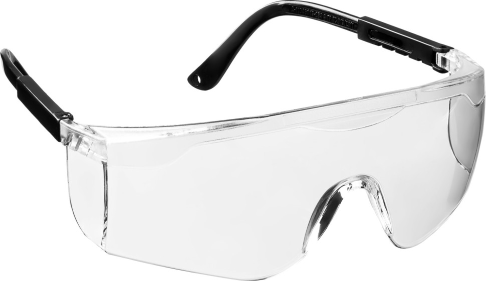 STAYER PRO-7 прозрачные защитные очки, открытые, оптический класс 1, Professional (2-110461)