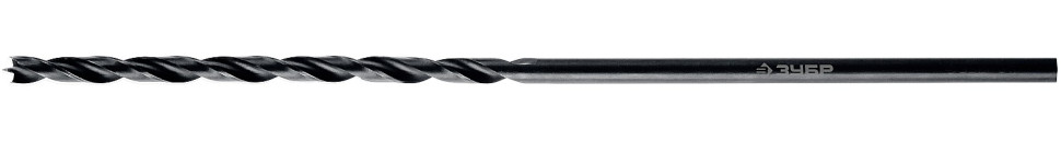 ЗУБР d 10 x 200/150 мм, М-образная заточка, спиральное сверло по дереву, Профессионал (29421-200-10)