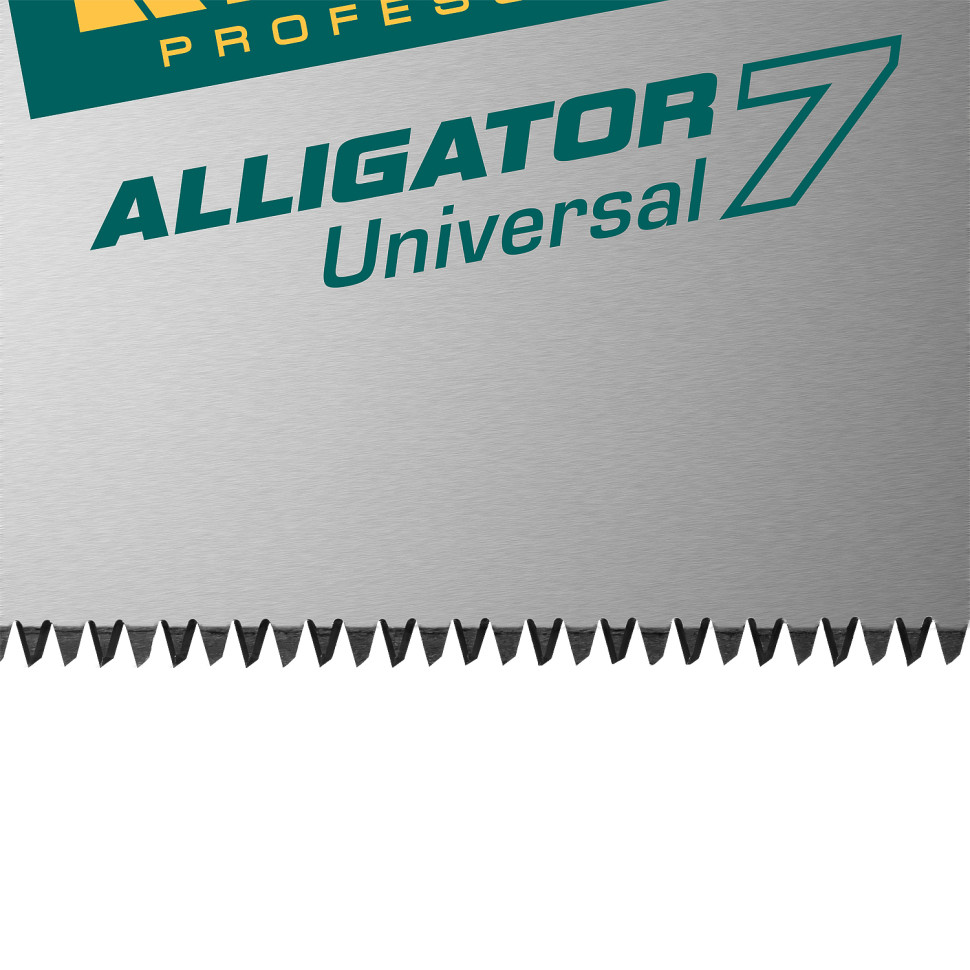 KRAFTOOL Alligator Universal 7, 500 мм, универсальная ножовка (15004-50)