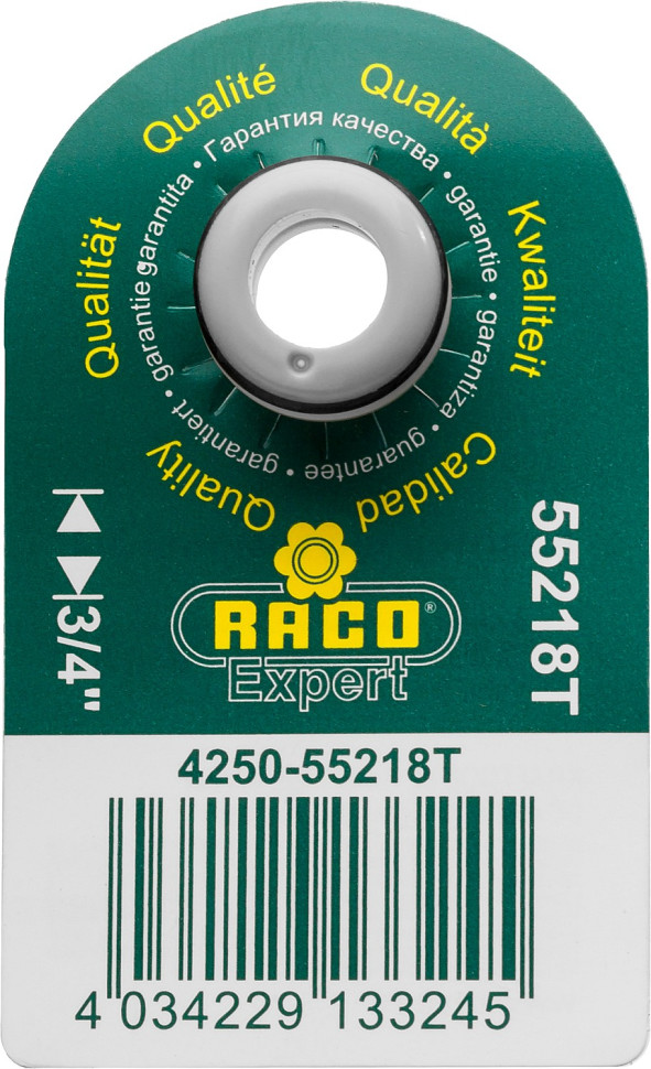 RACO ORIGINAL, 3/4″, с внешней резьбой, из ABS пластика, штуцерный адаптер (4250-55218T)