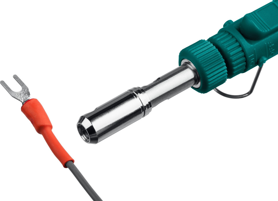 KRAFTOOL SolderGas, 70 A, 30 - 70 Вт, 1300°С, горелка, фен, набор 3 в 1, газовый паяльник (55504-H3)