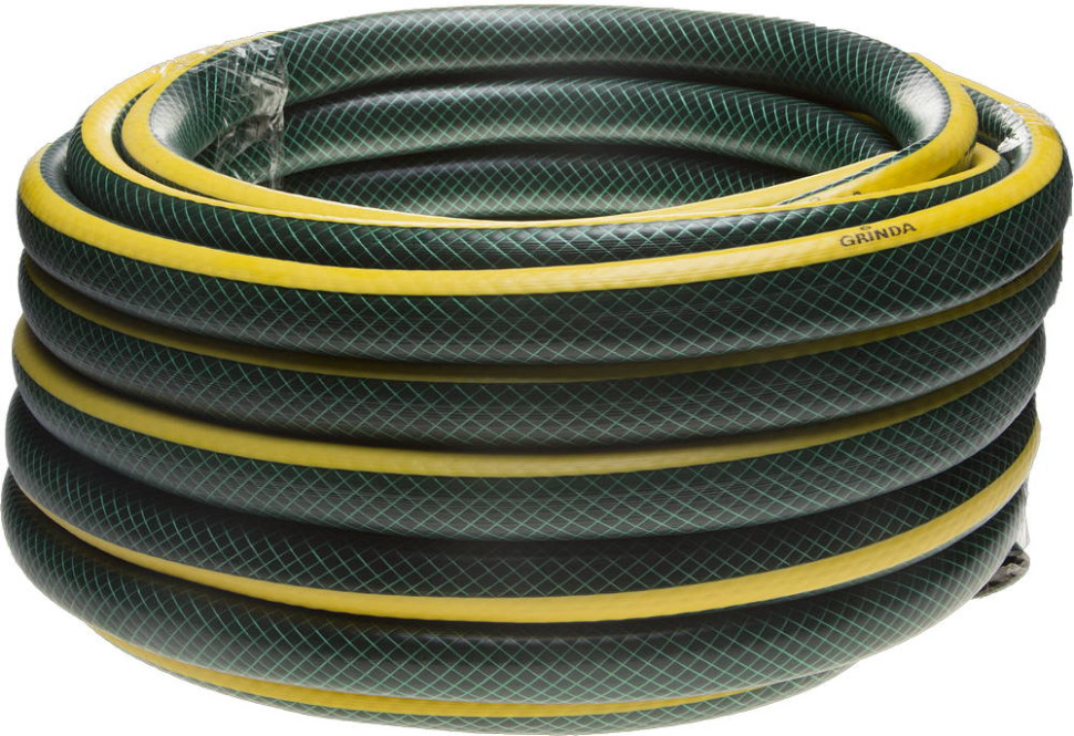 GRINDA STANDARD, 3/4″, 15 м, 15 атм, трёхслойный, армированный, поливочный шланг (429000-3/4-15)